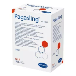 PAGASLING Torundas de gasa no estériles tamaño 1 avellana, 1000 uds