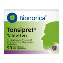 TONSIPRET Comprimidos, 50 uds