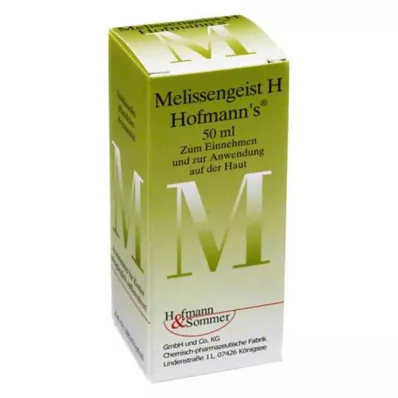 Melissa Spirit H Hofmanns Gotas, 50 ml