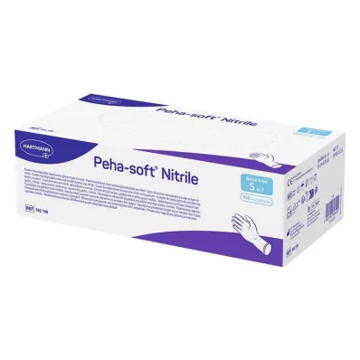 PEHA-SOFT nitrilo Unt.Hand.unste.puderfrei S, 100 uds