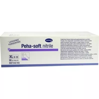 PEHA-SOFT nitrilo Unt.Hand.unste.powderfree XL, 90pcs