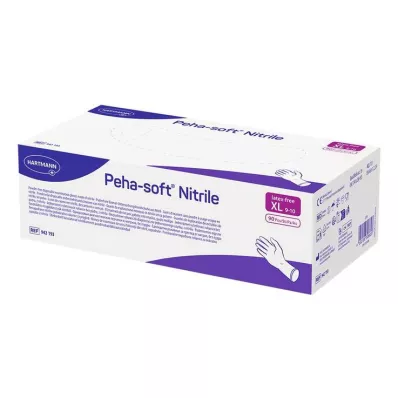 PEHA-SOFT nitrilo Unt.Hand.unste.powderfree XL, 90pcs