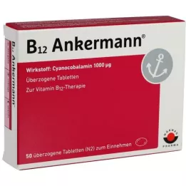 B12 ANKERMANN comprimidos recubiertos, 50 uds