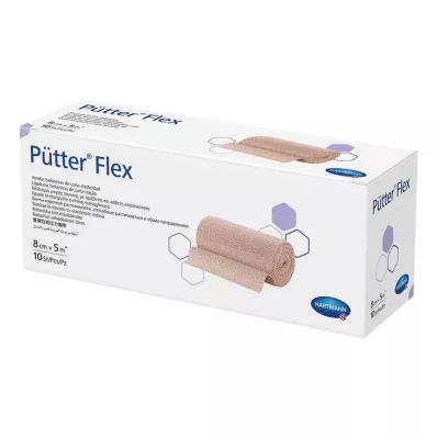 PÜTTER Venda flexible 8 cmx5 m, 10 uds