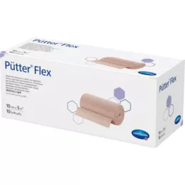 PÜTTER Venda flexible 10 cmx5 m, 10 uds