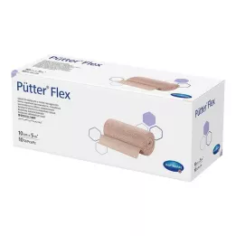 PÜTTER Venda flexible 10 cmx5 m, 10 uds