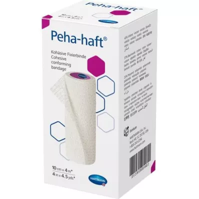 PEHA-HAFT Venda de fijación sin látex 10 cmx4 m, 1 ud