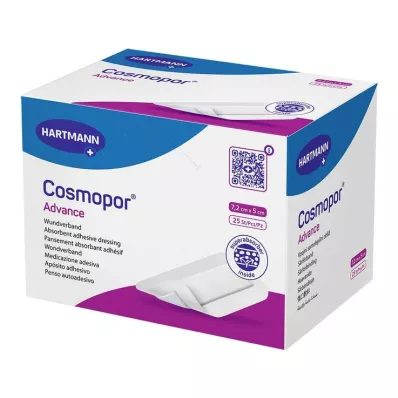 COSMOPOR Apósito Advance 5x7,2 cm, 25 uds