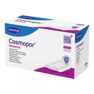 COSMOPOR Apósito Advance 8x15 cm, 25 uds