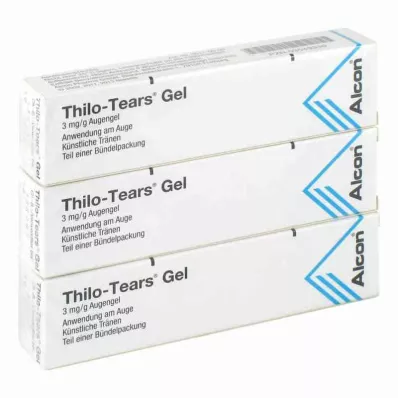 THILO TEARS Gel ocular, 3X10 g