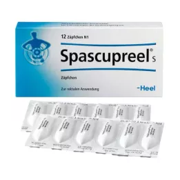 SPASCUPREEL S Supositorios, 12 uds