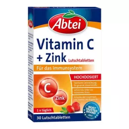 ABTEI Vitamina C más Zinc Pastillas, 30 Cápsulas