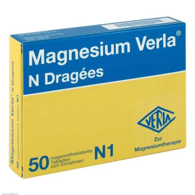 MAGNESIUM VERLA N Comprimidos recubiertos