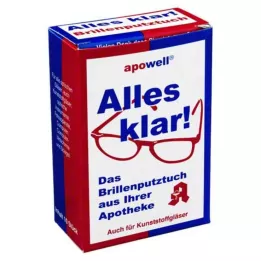 BRILLENPUTZTÜCHER All Clear, 10 uds