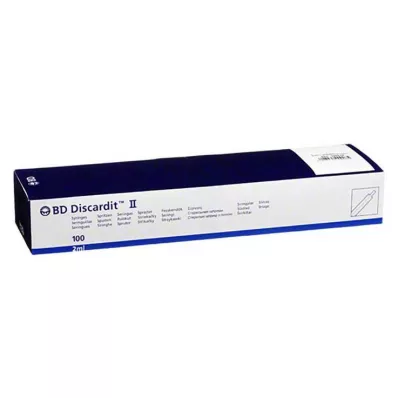 BD DISCARDIT II Jeringa 2 ml, 100X2 ml
