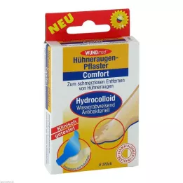 HÜHNERAUGENPFLASTER Hidrocoloide de confort, 6 uds