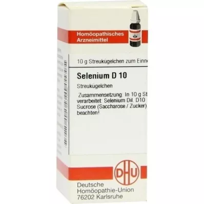 SELENIUM D 10 glóbulos, 10 g