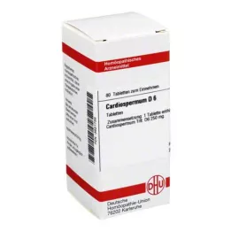 CARDIOSPERMUM D 6 pastillas, 80 uds
