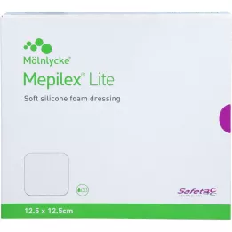 MEPILEX Apósito de espuma Lite 12,5x12,5 cm estéril, 5 uds