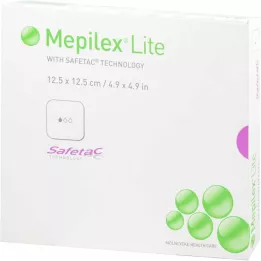 MEPILEX Apósito de espuma Lite 12,5x12,5 cm estéril, 5 uds