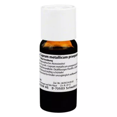 CUPRUM METALLICUM praep.0.4% linimento oleoso, 40 g
