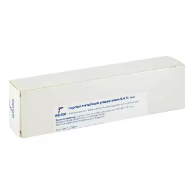 CUPRUM METALLICUM praep.0,4% pomada, 65 g