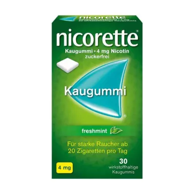 NICORETTE 4 mg de chicle de menta fresca, 30 unidades NICORETTE 4 mg de chicle de menta fresca, 30 unidades