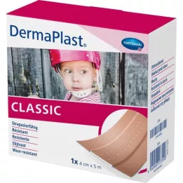 DERMAPLAST CLASSIC Esparadrapo 4 cmx5 m, 1 ud