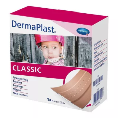 DERMAPLAST CLASSIC Esparadrapo 4 cmx5 m, 1 ud