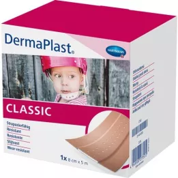 DERMAPLAST CLASSIC Esparadrapo para heridas 8 cmx5 m, 1 ud