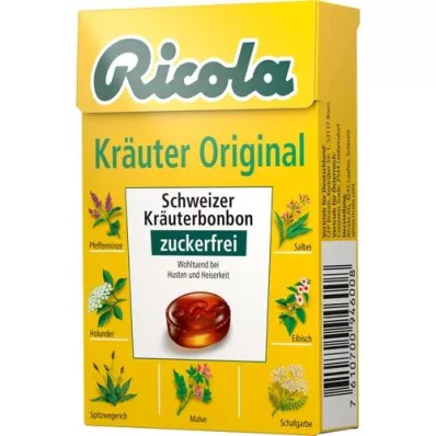 RICOLA Caramelos de hierbas o.Z.Box, 50 g