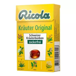 RICOLA Caramelos de hierbas o.Z.Box, 50 g