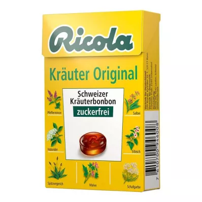 RICOLA Caramelos de hierbas o.Z.Box, 50 g