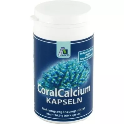 CORAL CALCIUM Cápsulas 500 mg, 60 uds