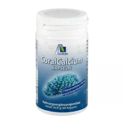 CORAL CALCIUM Cápsulas 500 mg, 60 uds
