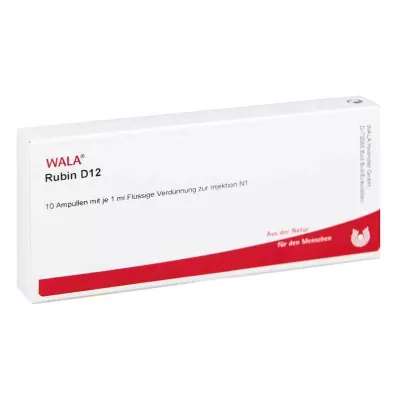 RUBIN D 12 Ampollas, 10X1 ml