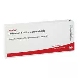 TARAXACUM E Rad.autumnale D 3 Ampollas, 10X1 ml