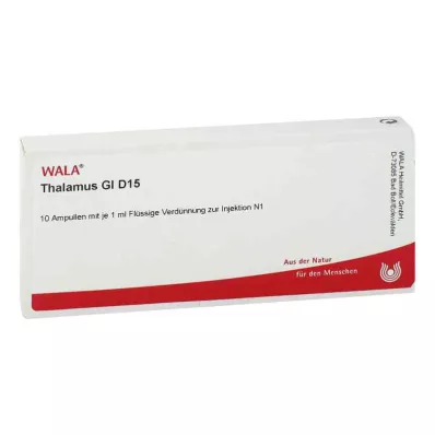 THALAMUS GL D 15 Ampollas, 10X1 ml