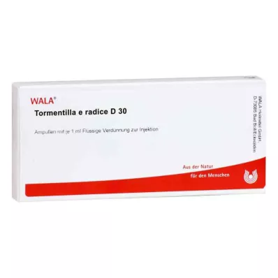 TORMENTILLA E radice D 30 Ampollas, 10X1 ml