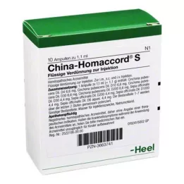 CHINA HOMACCORD Ampollas S, 10 uds