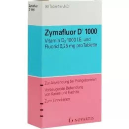 ZYMAFLUOR D 1.000 pastillas, 90 uds