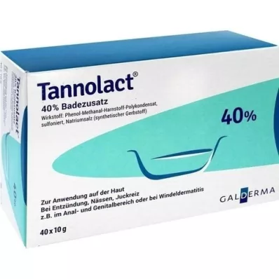 TANNOLACT Aditivo de baño, 40X10 g