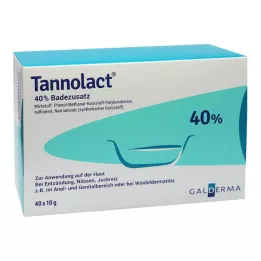 TANNOLACT Aditivo de baño, 40X10 g