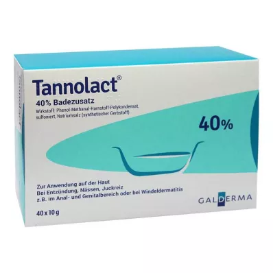 TANNOLACT Aditivo de baño, 40X10 g
