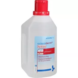 OCTENIDERM líquido antiséptico cutáneo incoloro, 1 l