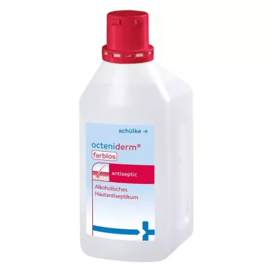 OCTENIDERM líquido antiséptico cutáneo incoloro, 1 l