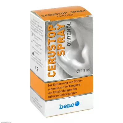 CERUSTOP Aceite de oreja en spray, 10 ml