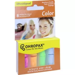 OHROPAX tapón de espuma de color, 8 uds