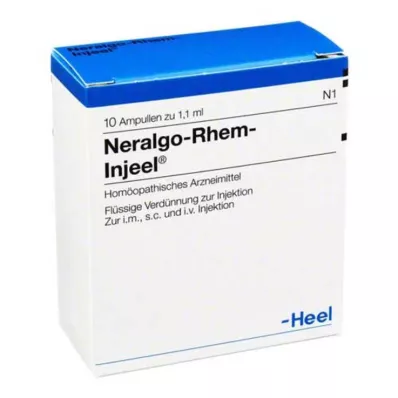 NERALGO Rhem Injeel Ampollas, 10 uds