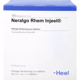 NERALGO Rhem Injeel Ampollas, 100 uds